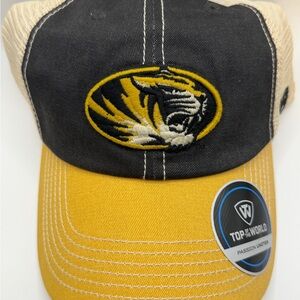 Top of the World Missouri Tigers Black and Gold Cap | New With Tags | Unisex